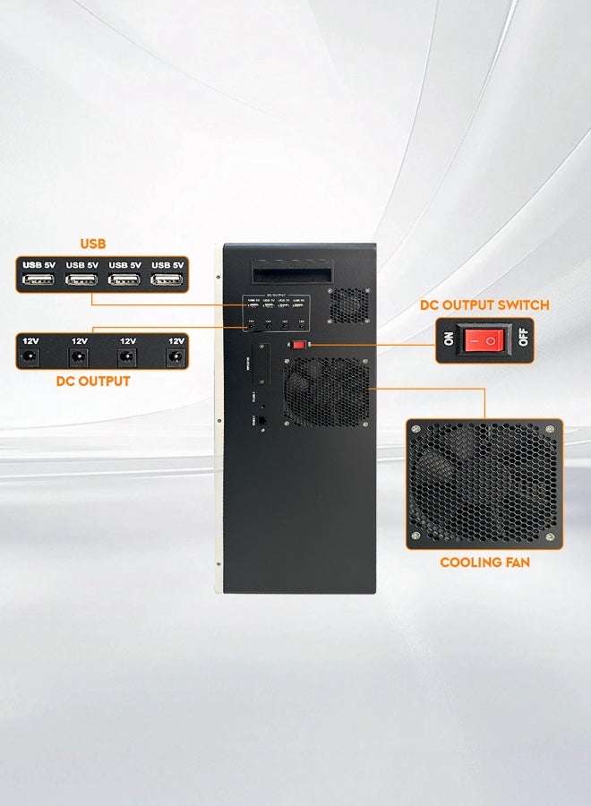 ماكسيما حل ماكسيما السكني المتكامل لتخزين الطاقة (BESS) بقدرة 2200 واط – الكل في واحد - Image 2